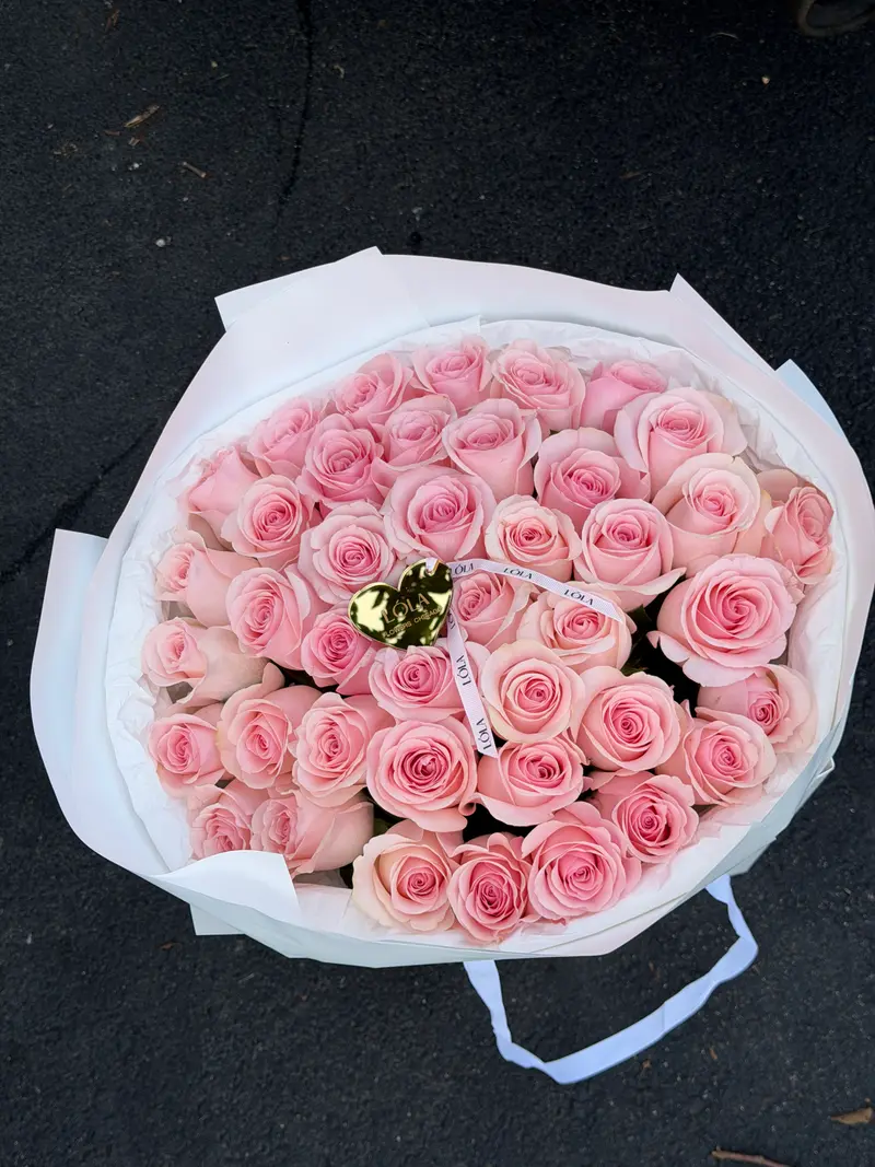 Light Pink Rose Bouquet