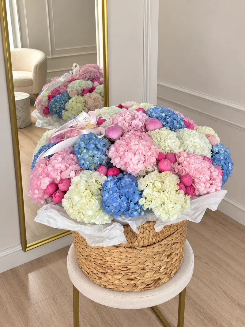 Pink & Blue Harmony Basket